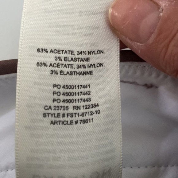 ❗️SOLD❗️Aritzia Wilfred Purple Satin Front Tie Pants Size 0 - Picture 11 of 12